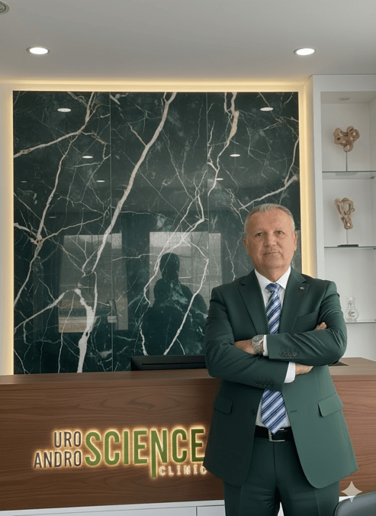 Prof. Dr. Aslan Demir bünyesindeki uzman doktor ve modern sağlık merkezi klinik binası görseli