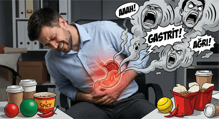 Gastrit: Midenizin Sessiz Çığlığı makalesini okuyarak detaylı bilgi edinin Gastrit: Midenizin Sessiz Çığlığı - Medibul sağlık rehberi uzman bilgilendirme görseli
